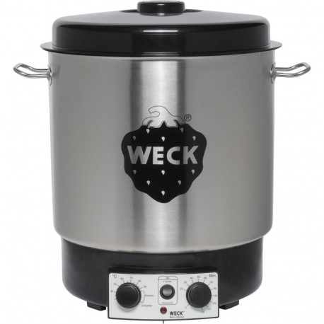 WECK Preserving Cooker Stainless Steel with Clock