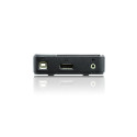 ATEN 2-port DisplayPort KVM USB, audio, cables
