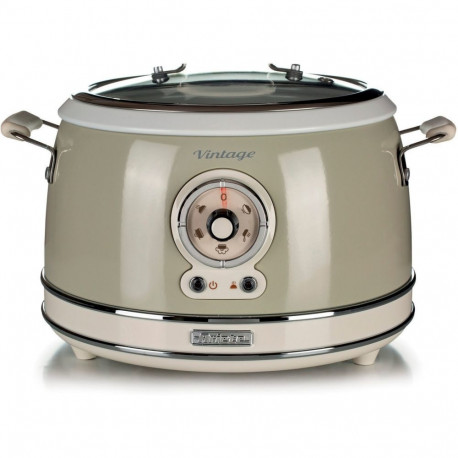 Reiskocher Vintage Beige (beige, 700 Watt, 3,5 Liter)