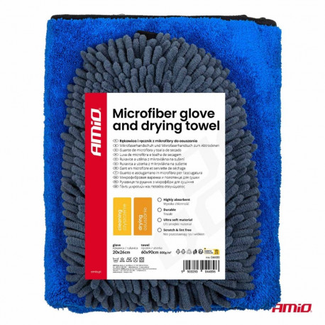 Mikrokiudkinnas ja kuivatamislapp 60x90cm