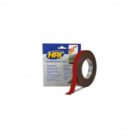 2-poolne akrüülteip must 12mmx10m