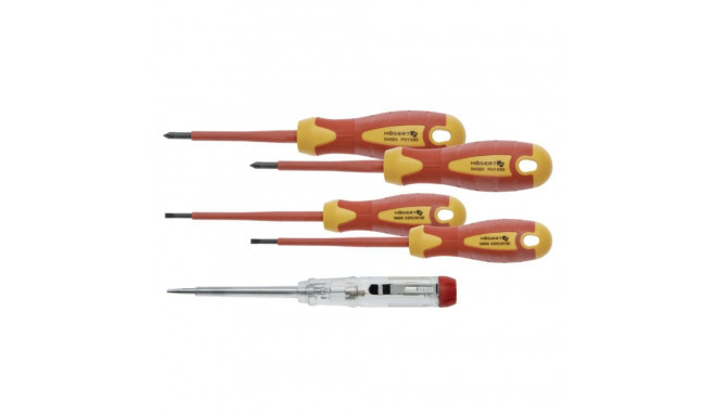 Kruvikeerajate komplekt 1000V, 5 tk.