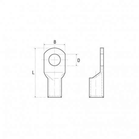 Juhtmeotsik 25mm-ava   8,4