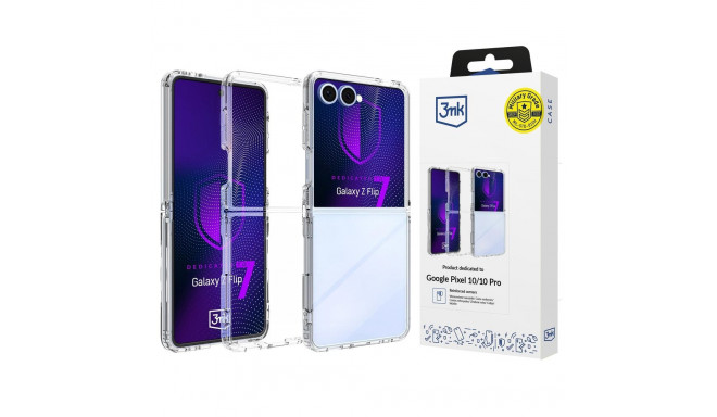 3mk Armor Case for Samsung Galaxy Z Flip 7 - Transparent
