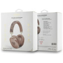Guess Triangle Logo Over-Ear Headphones - Brown