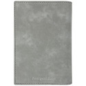 Nimmy Raptor Lion Passport/Wallet Case - Gray