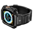 Spigen Rugged Armor Pro Apple Watch Ultra (49mm) Strap Case - Black