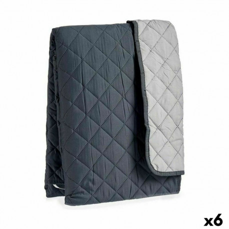 Sofa cover Gift Decor 05743 05743 Grey Dark grey 290 x 200 x 0,5 cm Padded (6 Units)