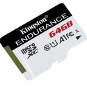 Kingston Technology High Endurance 64 GB MicroSD UHS-I Class 10 mälukaart