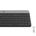  Logitech MK470 Slim Combo Wireless Keyboard + Mouse, US, Graphite