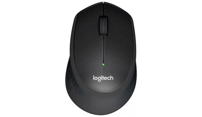Logitech wireless mouse M330 Silent Plus, black