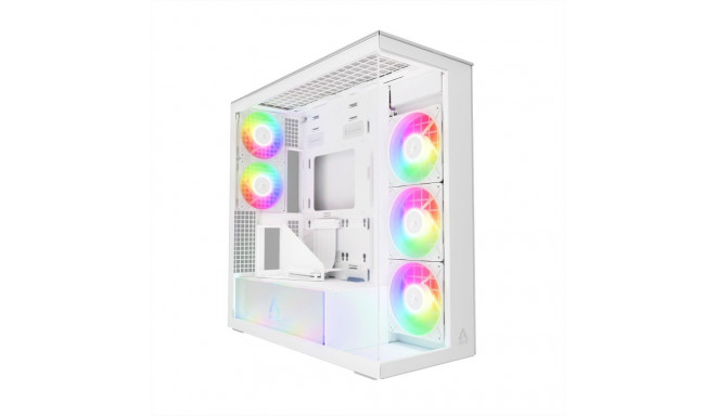 Case|ARCTIC|Xtender VG (White)|Case product features Transparent panel|Not included|Colour White|ACP