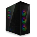 Case|ARCTIC|Xtender VG (Black)|Case product features Transparent panel|Not included|Colour Black|ACP