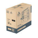 Case|ARCTIC|Xtender (Mirror Black)|MidiTower|Case product features Transparent panel|Not included|Co