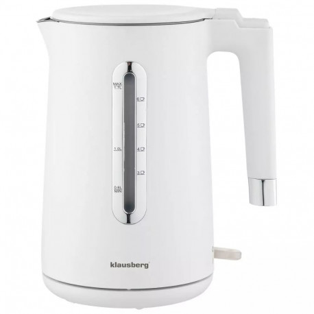 Klausberg elektriline veekeetja 1,7 liitrit valge KB-7890