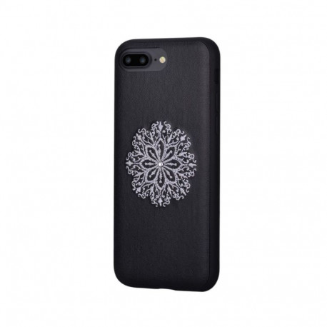 Devia Apple iPhone 7 Plus/8 Plus Flower Embroidery Case Black