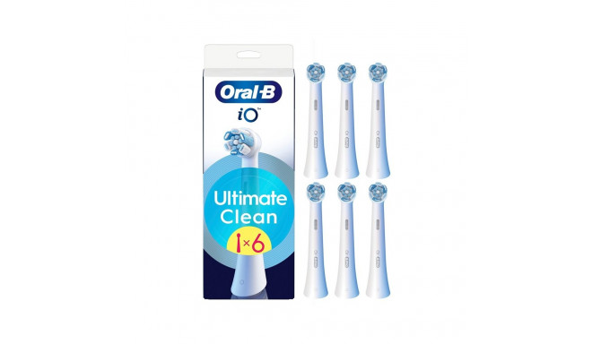 BRUSH HEAD IO 6PCS ORAL-B WHITE