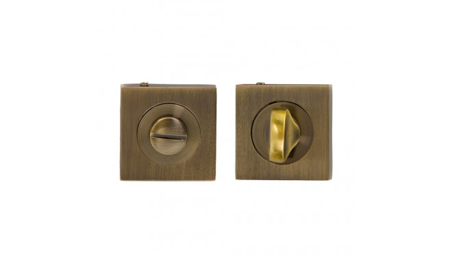 DOOR LATCH MUZ-15-WC AGED BRASS