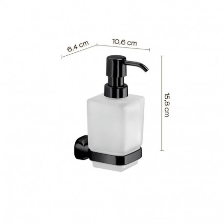 AMALFI SOAP DISPENSER MATT BLACK