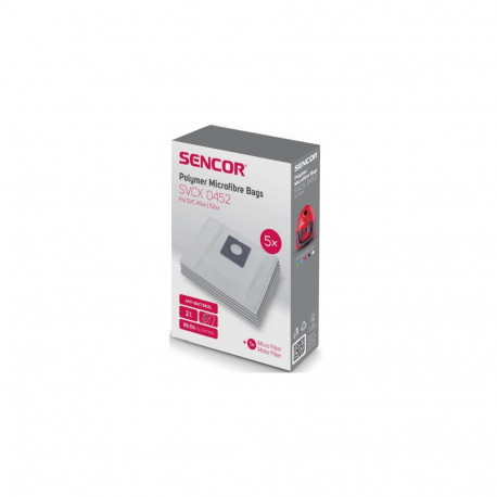 Sencor SVC 45/52 Microfibre bags 5pcs + 2 microfilters
