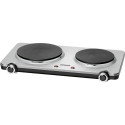 Double hotplate Bomann, stainless steel/black