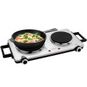 Double hotplate Bomann, stainless steel/black