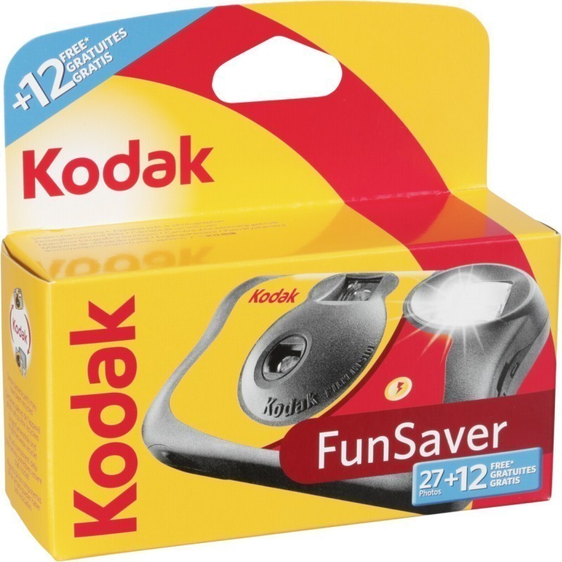 Kodak ühekordne kaamera Fun Saver Flash 27+12