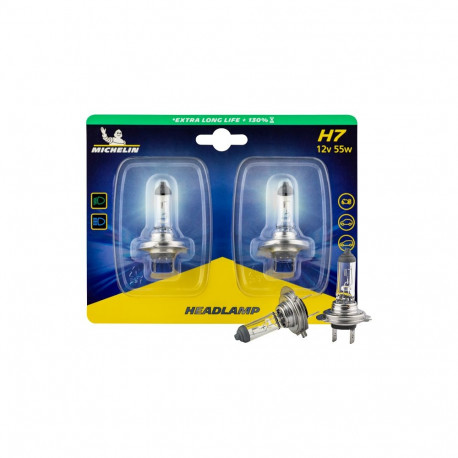 H7 2tk, Extra Long life, 12/55W, 1500lm,