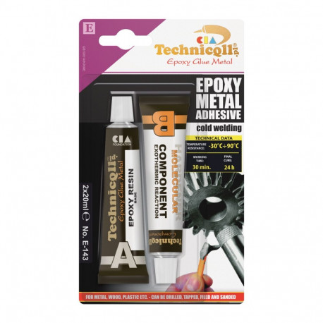 Epoksiidliim metallile Technicqll 2x20ml