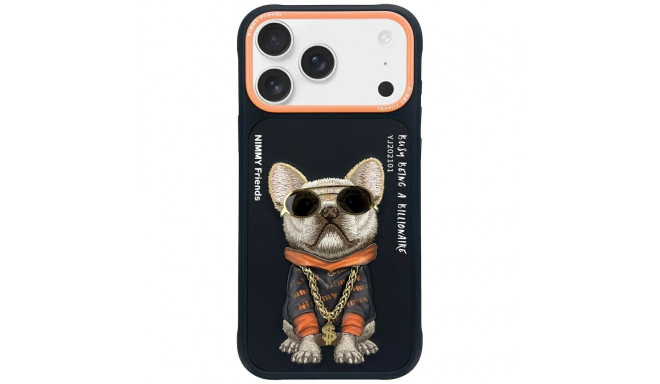 Nimmy Glasses Cool Dog iPhone 17 Case - Black