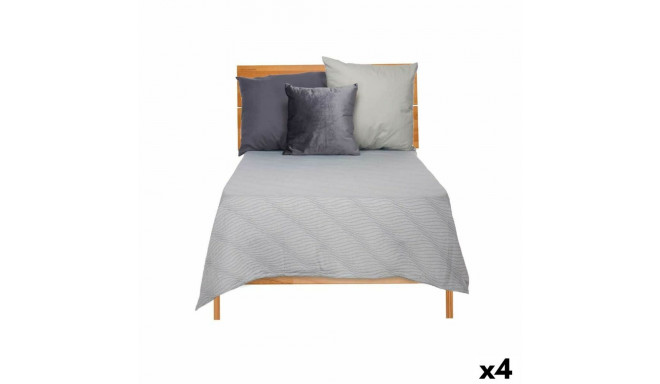 Bedspread (quilt) Gift Decor BETA 23 - 180 BETA 23 - 180 Grey 180 x 260 cm (4 Units)
