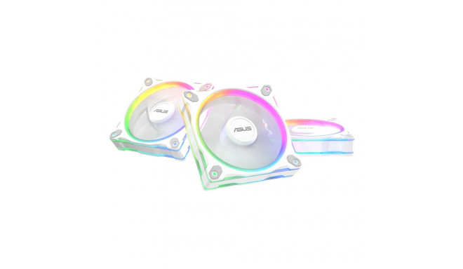 ASUS Prime MR120 ARGB valge 3in1 arvutikorpuse ventilaator 12 cm