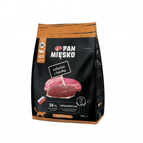 PAN MIĘSKO kasside kuivtoit M vasikaliha pardilihaga 400g