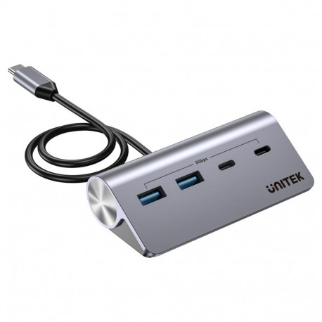 UNITEK USB-jaotur H1337AGY01 USB 3.2 Gen 1 (3.1 Gen 1) Type-C 5000 Mbit/s, hall