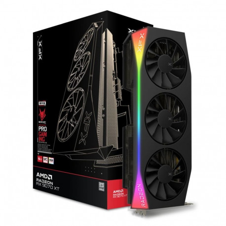 XFX videokaart Radeon RX 9070 XT Mercury ülekiirendatud mänguriversioon AMD 16GB GDDR6