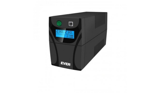 Ever EASYLINE 850 AVR USB line-interactive 0.85 kVA 480 W 2 AC pistikupesa