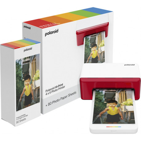 Polaroid photo printer Hi-Print 4x6 E-box, white (opened package)