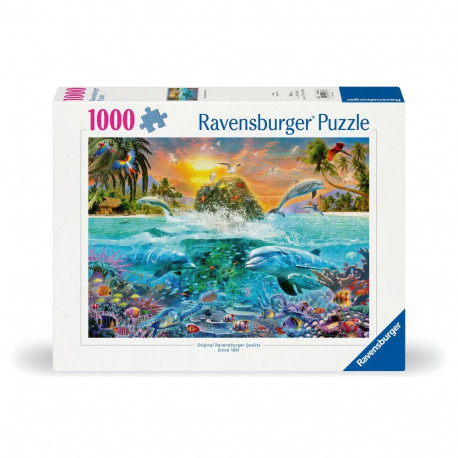 Ravensburger pusle 1000 tk: veealune saar