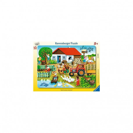 Ravensburger suur plaatpusle 15 tk Talu