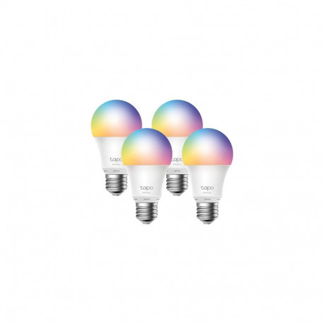 TP-Link Tapo Smart Wi-Fi Light Bulb, Multicolor, 4-Pack