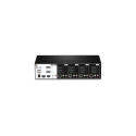 Trendnet TK-440DP KVM switch Black, Silver