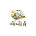 Fisher-Price 3-in-1 Rainforest Sensory Gym Tummy Wedge with 6 Baby Toys Newborn to Toddler