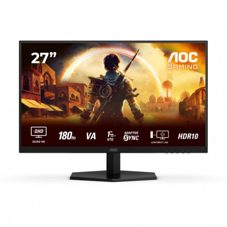"68,6 cm/27"" (2560×1440) AOC 27G42XNE 16:9 QHD Fast VA 0,5 ms 180 Hz HDMI DisplayPort VESA Black"