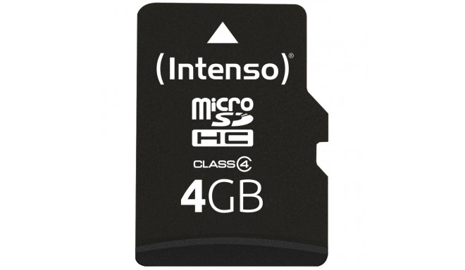 "CARD Micro Card 4GB Intenso inkl. SD Adapter"