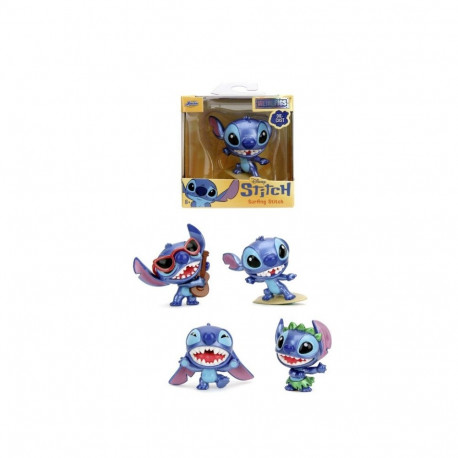 Metallist kujuke Stitch 6,5 cm, 4 tüüpi