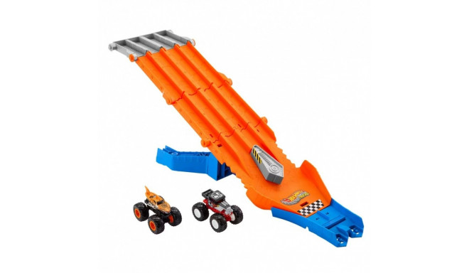 Car truck Monster Trucks Sharks vs Dinos Racedown Destruction