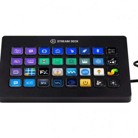 Product: Elgato Stream Deck XL
Key Specifications & Features:
*   