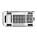 Case View 71 Riing Tempered Glass E-ATX Full Tower - Snow Edition