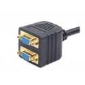 Adapter VGA(M)-> 2xVGA(F) 20cm
