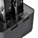 Docking Station - BlacX Duet 5G 2.5 "/ 3.5" HDD USB 3.0, black